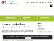Tablet Screenshot of dfn-kiel.de